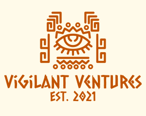 Ancient Tribal Eye logo design