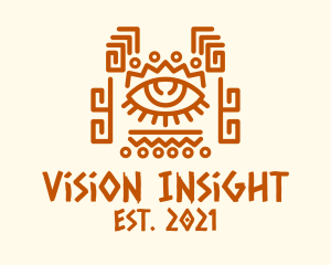 Ancient Tribal Eye logo design