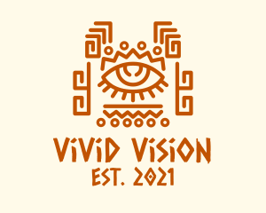 Ancient Tribal Eye logo design