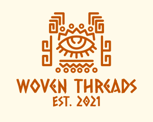 Ancient Tribal Eye logo design