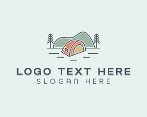 Tent Outdoor Scene logo