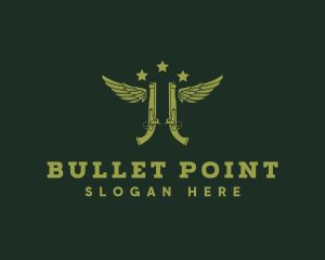 Military Gun Rifle logo