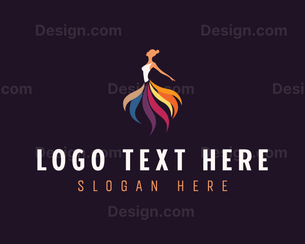 Yoga Wellness Fashion Logo