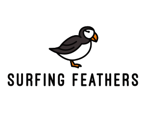 Puffin Bird Animal logo