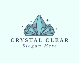 Sparkle Crystal Jewelry logo design