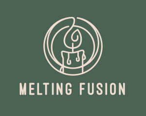 Melting Candlestick Decoration  logo