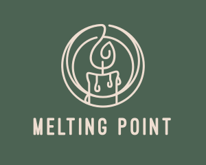 Melting Candlestick Decoration  logo