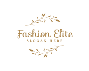 Flower Fashion Style logo design