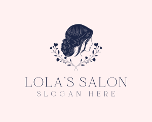 Wedding Hair Salon logo design