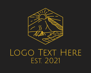 Golden Hexagon Camp logo