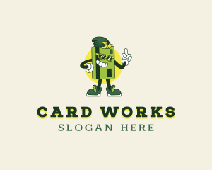 Cartoon Payment Card logo design