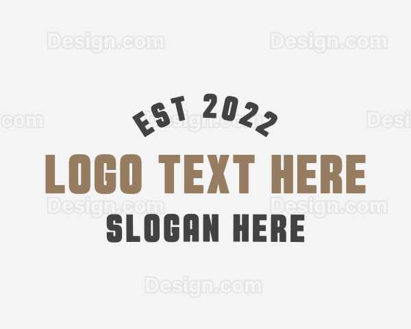 Retro Masculine Business Logo