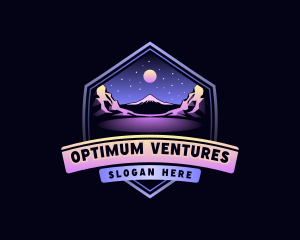 Valley Mountain Camping logo design