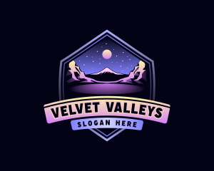 Valley Mountain Camping logo design