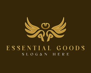 Angel Guardian Wings logo design