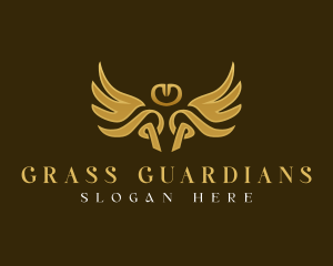 Angel Guardian Wings logo design