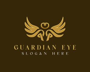 Angel Guardian Wings logo design