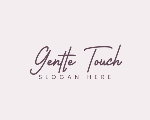 Cursive Feminine Fashion  logo design