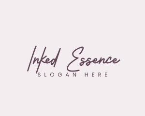 Cursive Feminine Fashion  logo design