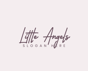 Cursive Feminine Fashion  logo design