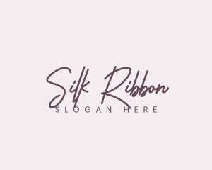 Cursive Feminine Fashion  logo design