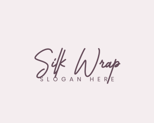 Cursive Feminine Fashion  logo design