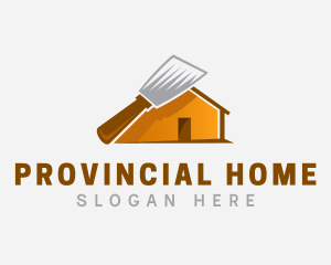 Home Builder Spatula logo design