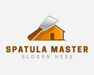 Home Builder Spatula logo design