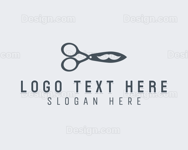 Haircut Scissors Grooming Logo