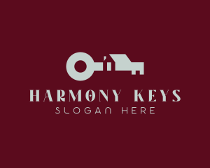 House Apartment Key logo design