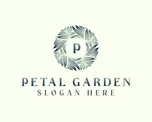 Nature Garden Leaves logo design