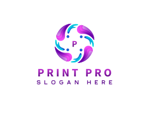 Digital Printing Tech logo design