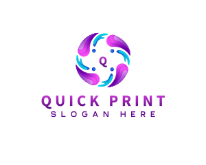 Digital Printing Tech logo design