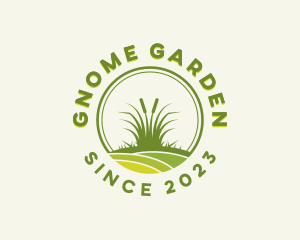 Lawn Grass Gardening  logo design