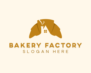 Homemade Croissant Bread Bakery logo design