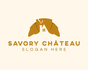 Homemade Croissant Bread Bakery logo design