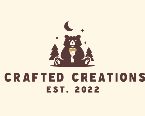 Bear Forest Beer logo design