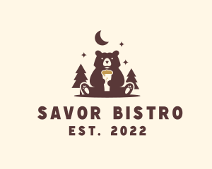 Bear Forest Beer logo design