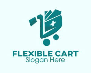 Medical Supplies Shopping  logo design