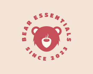 Bear Cup Cafe logo design