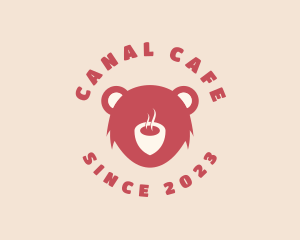 Bear Cup Cafe logo design