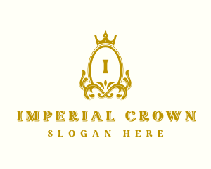 Luxury Crown Crest logo design