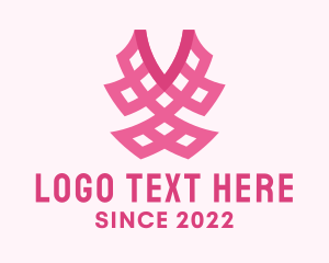 Pink Fashion Textile logo