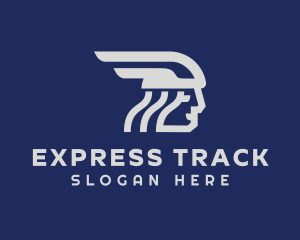 Grey Human Logistics logo design