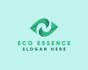 Eco Leaf Plant logo design