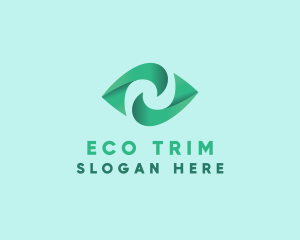 Eco Leaf Plant logo design