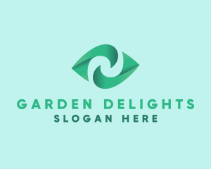 Eco Leaf Plant logo design