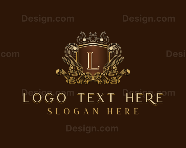 Luxury Royal Shield Logo