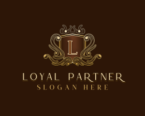 Luxury Royal Shield logo design