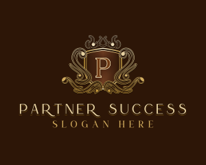Luxury Royal Shield logo